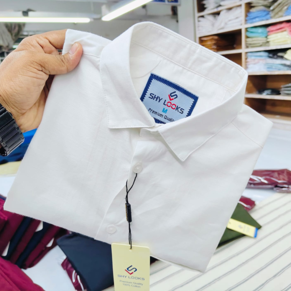 premium cotton feel half sleeve shirt for mens