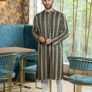 all over printer comfortable panjabi