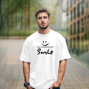 premium quality drop shoulder t shirt
