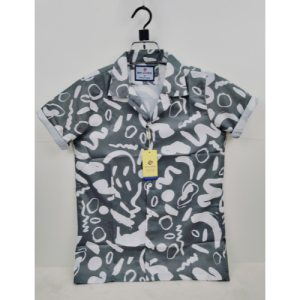 luxury china spandex cot drooped shulderd shirt