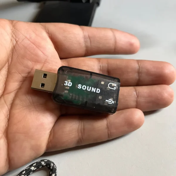 external sound card powerful usb powered external audio adapter
