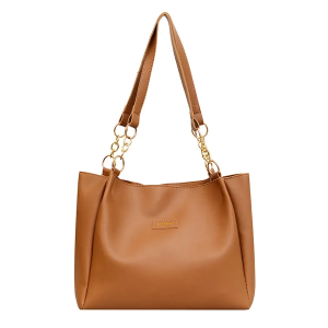 signature classic shoulder women's tote bags(brown)