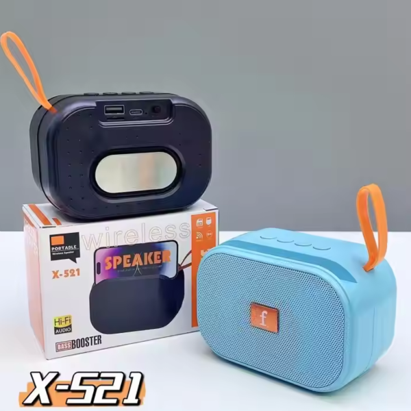 x 521 bluetooth, usb, sd card & fm radio supported hi fi audio extra bass speaker