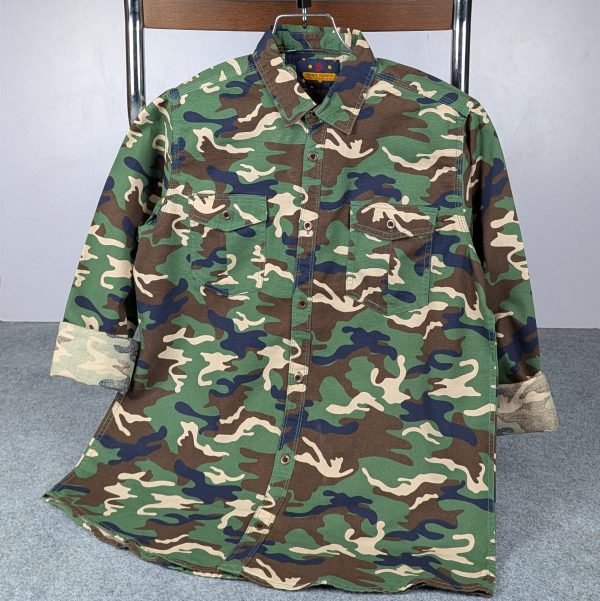 fashionable casual shirt for men (green)