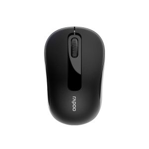 rapoo m10 wireless optical mouse – black