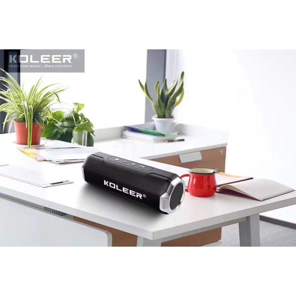 koleer s218 bluetooth speaker with fm radio