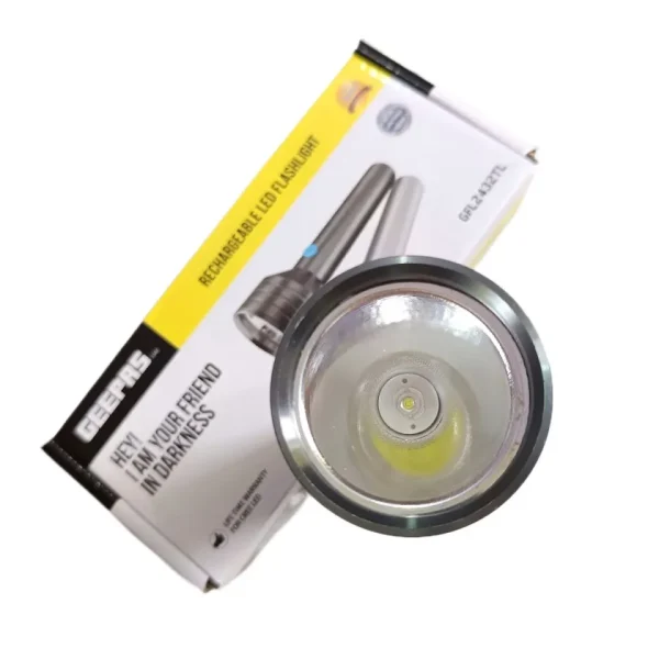 geepas gfl 2432tl rechargable led flashlight