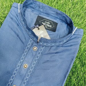 exclusive embroidery cotton panjabi with premium box