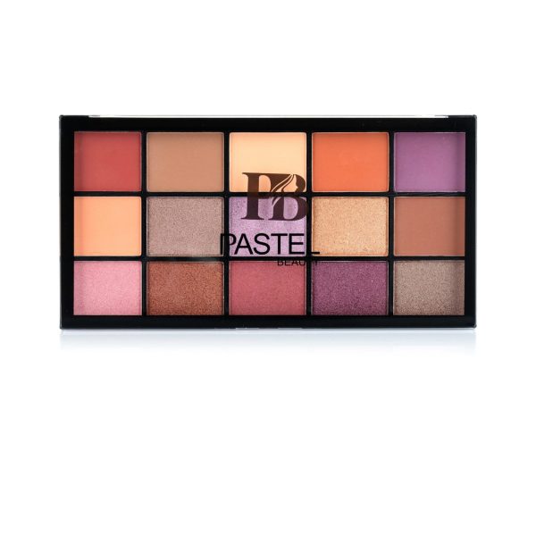 pastel beauty eyeshadow peanut butter & jelly 15 colour