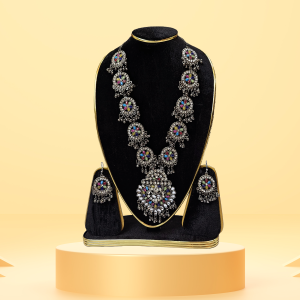 necklace set with earrings for women