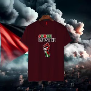 free palestine cotton t shirt