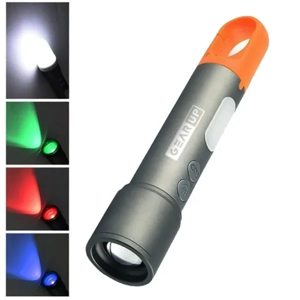 forever traveller light led torch 1200 mah 500 lm ip65 usb c