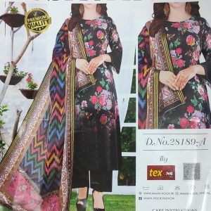 anaya hoor rigging digital printed cotton 3 piece