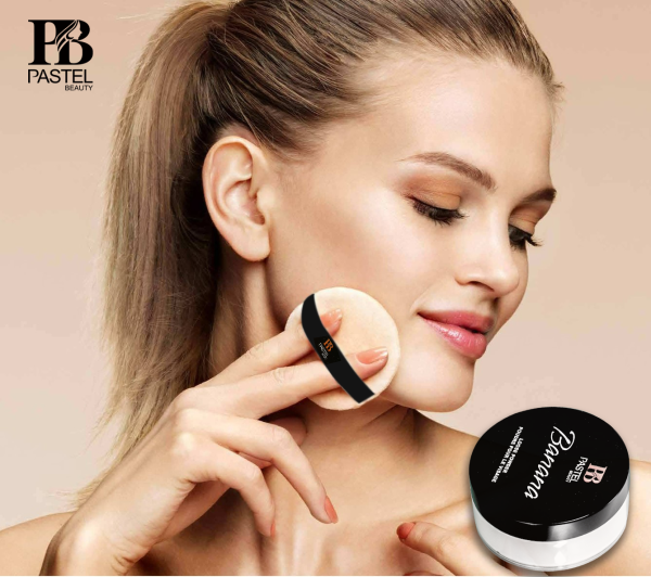 pastel beauty banana loose powder