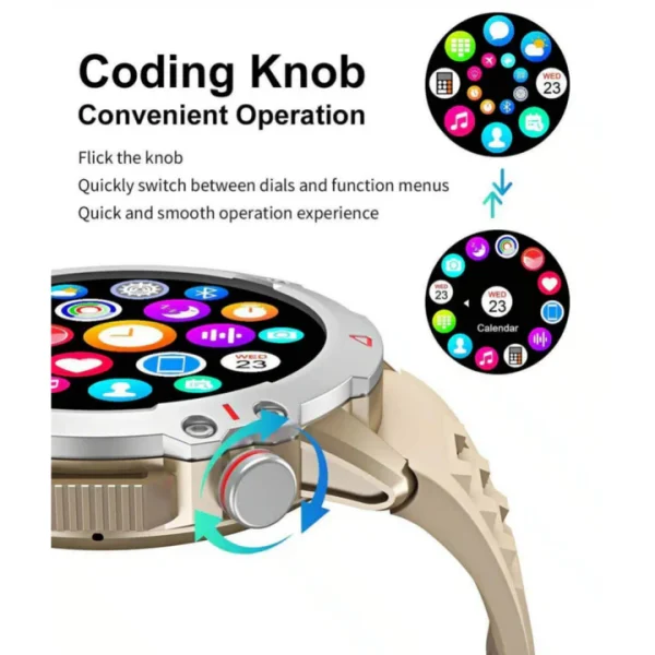 tf10 pro smart watch/sports watch in round dial with amoled 1.53 display