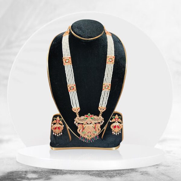 necklace set with earrings for women