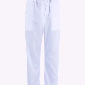 white cotton aligori pajama