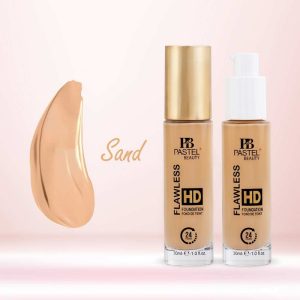 pastel beauty hd flawless foundation (sand)