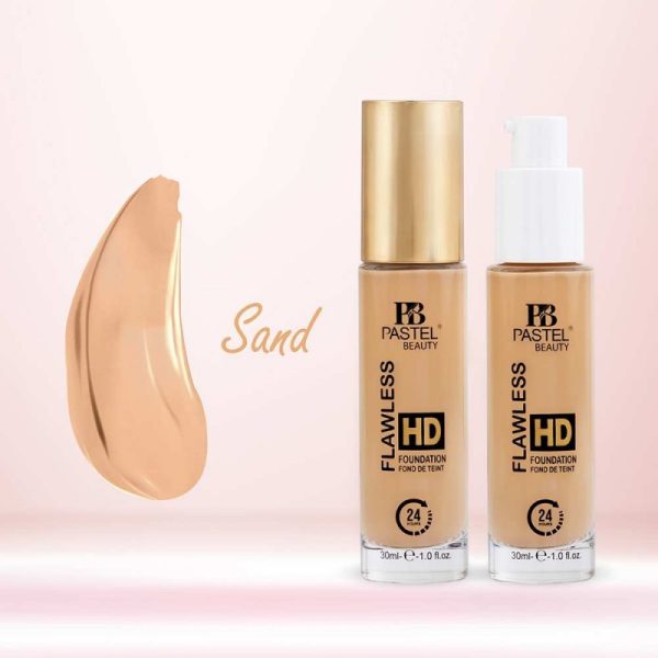 pastel beauty hd flawless foundation (sand)