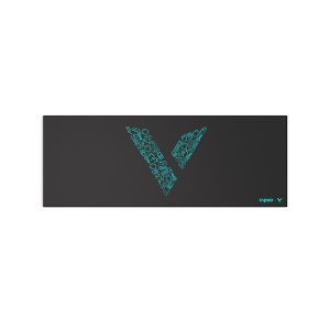 rapoo v10s anti skid compact mouse pad – black
