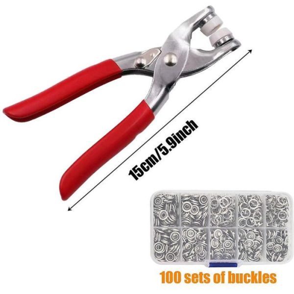 hand pressure pliers for prong snap button (free 100 button)