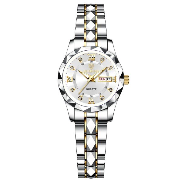 binbond top brand luxury fashion business womens watches 30m week date clock sport quartz womens wristwatch