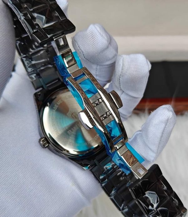 binbond 2521 luxury brand luminous quartz watch for men (full black)