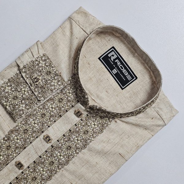 indian exclusive embroidery panjabi