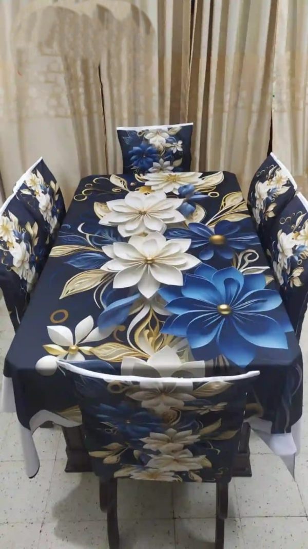 china premium 3d print table cloth set