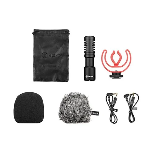 boya by mm1+ mini shotgun microphone