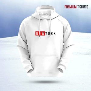 "new york" islamic hoodie (white)