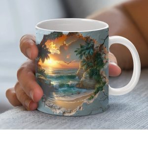 attractive 3d design mug