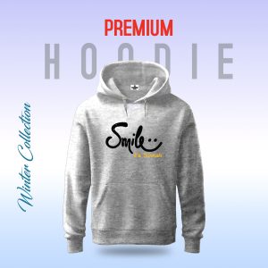 premium comfortable (smile it's sunnah) winter hoodie