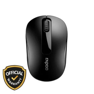 rapoo m216 wireless optical mouse – black (global version)