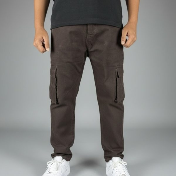 Men’s Twill 6 Pocket Pants — Slim Fit, Fashionable Design