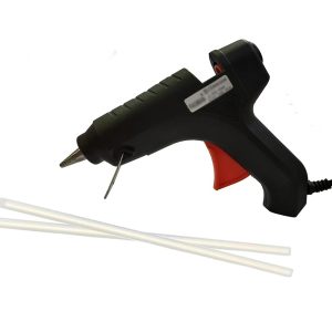 hot melt glue gun kit for quick repairs with free 02 glue sticks