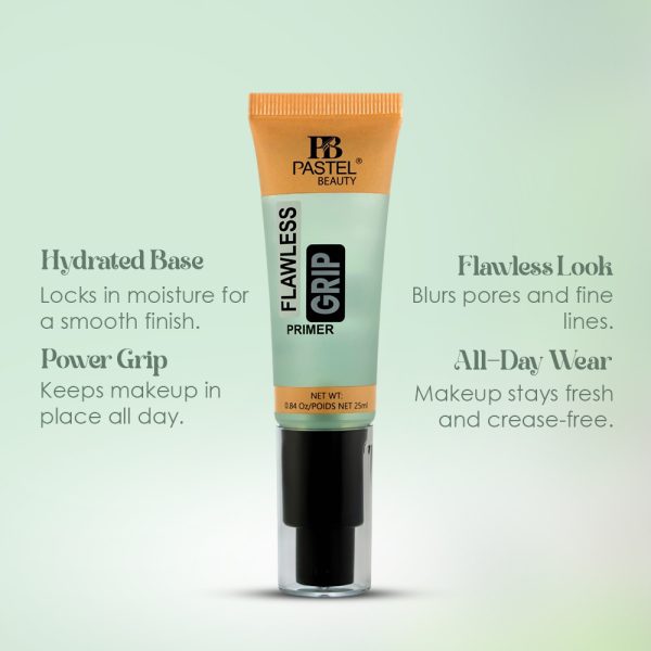 pastel beauty flawless grip primer (gree)
