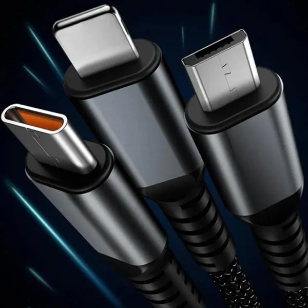 moxx mdc 3c 3 in 1 120 watt 100 mm fast charging cable