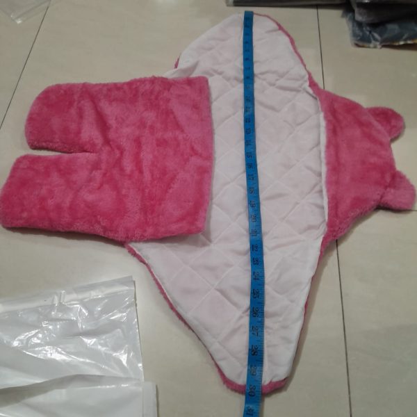 baby sleeping bag ultra soft fluffy fleece newborn receiving blanket infant boys girls clothe sleeping nursery wrap swaddle