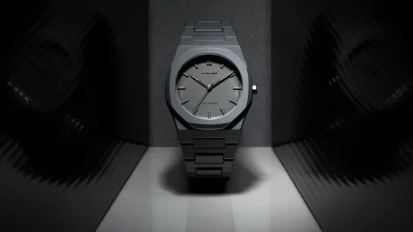 d1 milano watches poly carbon (black)