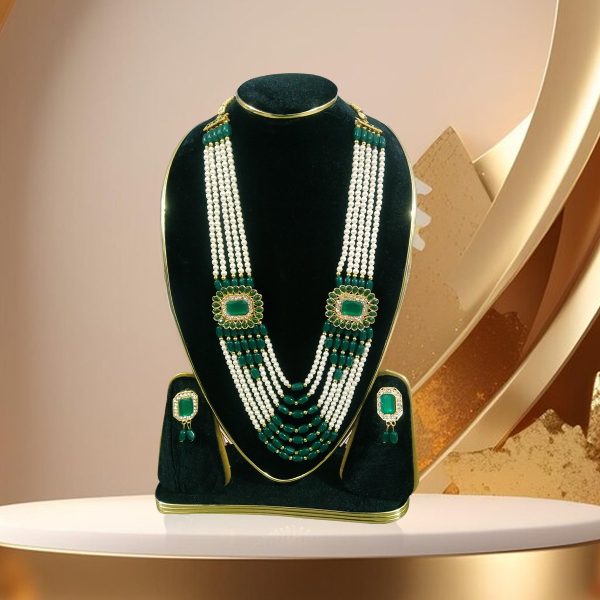 necklace set with earrings for women
