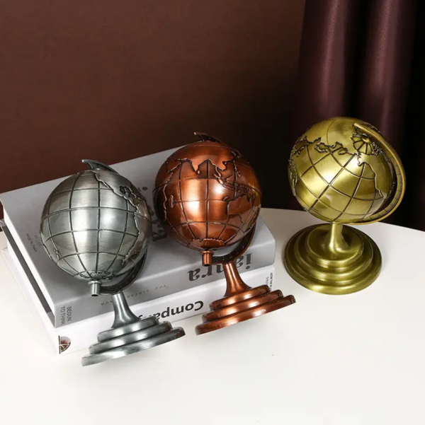 world map 3d rotating glove for decoration or gift (3pics combo)