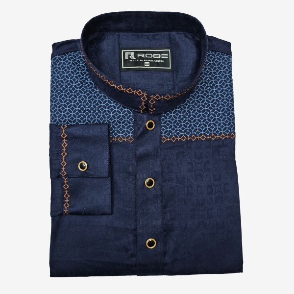 indian exclusive embroidery panjabi