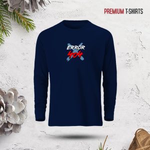 men's full sleeve (error) t shirt