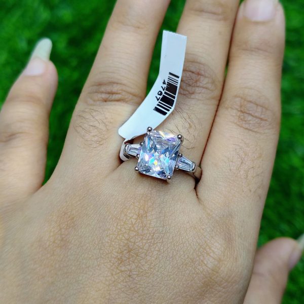 royal radiance princess cut ring