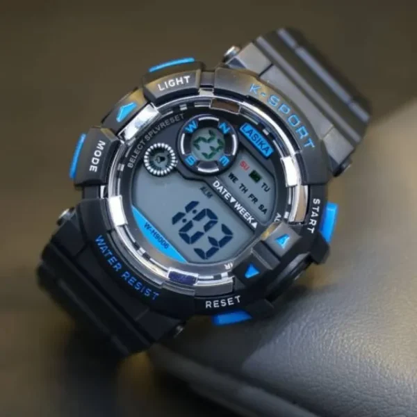 lasika w h9006 water resistance/ waterproof silicon digital watch for men