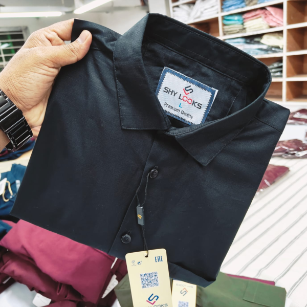 premium cotton feel half sleeve shirt for mens