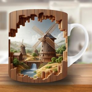 attractive 3d design mug