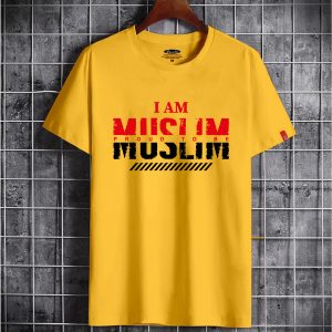 jersey febrics t shirt with islamic message