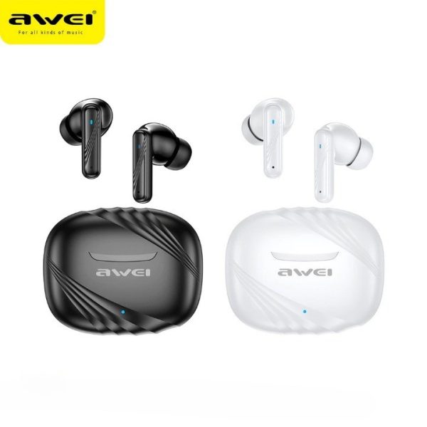 awei ta6 anc true wireless noise reduction earbuds